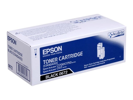 [C13S050672] Epson Toner Noir Capacité Stand AL-C1700/AL-C1750/AL-CX17/AL
