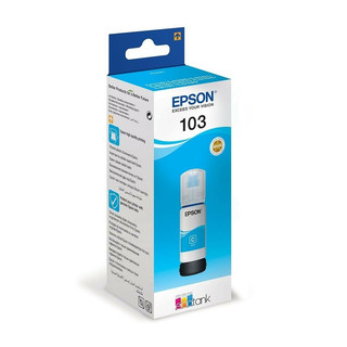 Epson 103 EcoTank Cyan ink bottle