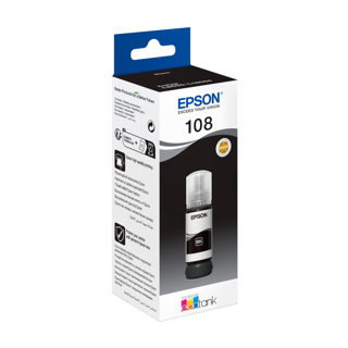 Epson 108 EcoTank Black ink bottle pour L8050