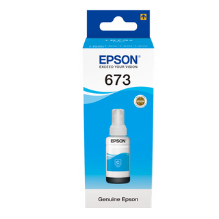 Epson Cyan ink bottle 70ml pour l800