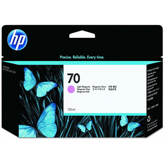 HP 70 130-ml Light Magenta DesignJet Ink CartridgeHP Designjet 3100/2100/5400/6600/Photsm8800/9100
