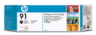 HP 91 775ml Photo Black DesignJet Pigment CartridgHP Designjet Z6100
