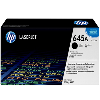 HP 645A Black LaserJet Toner CartridgeHP CLJ 5500 Black Crtg