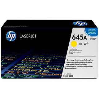 HP 645A Yellow LaserJet Toner CartridgeHP CLJ 5500 Yellow Crtg