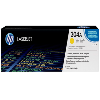 HP 304A Yellow LaserJet Toner CartridgeHP CLJ CP2025 Yellow Crtg