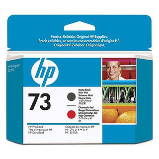 HP 73 Matte Black/Chromatic Red DesignJet PrinthadHP DESIGNJET Z3200PS/Z3200
