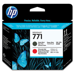 [CE017A] HP 771 Matte Blck/Chromatic Red DesignJet PrinthadHP Designjet Z6800