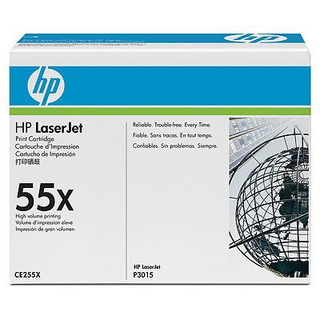 HP 55X High Yield Black LaserJet TonerHP LJ P3015 Black Crtg