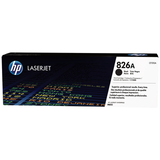 HP 826A Black LaserJet Toner CartridgeHP CLJ M855 Crtg Blk
