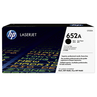 HP 652A Black LaserJet Toner CartridgeHP CLJ M651/M680/M680MFP/M675 Black Crtg