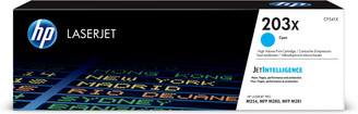 [CF541X] HP 203X Cyan LaserJet Toner Cartridge 2,500HP CLJet M254/MFP M280/MFP M281