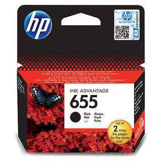 HP 655 Black Ink Advantage CartridgeDeskjet 3525/4615/4625/5525/6525