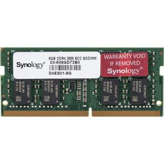 [D4ES01-8G] Synology Mémoire 8GB SODIMM ECC DDR4 12M