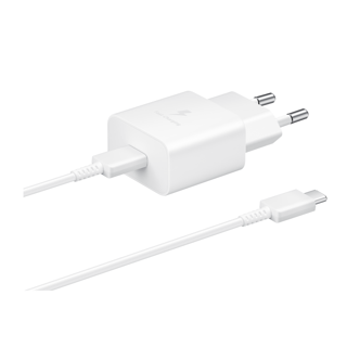 [EP-T1510XWEGWW] Samsung 15W wall charger C-to-C with C-To-C Cable white