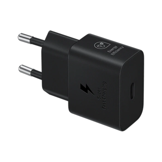 [EP-T2510NBEGWW] Samsung 25W Wall charger C-to-C Adapter Only, no cable Black