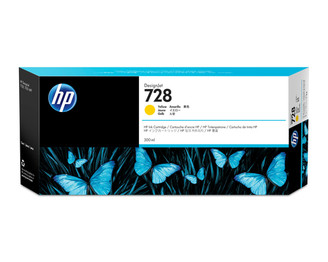 HP 728 300-ml Yellow DesignJet Ink Cartridge HP Designjet T730/T830