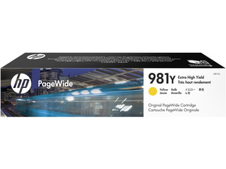 [L0R15A] HP 981Y Extra High Yield Yellow PageWide CartridgeHP PageWide 556/586