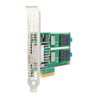 [P12965-B21] HP HPE NS204i-p x2 Lanes NVMe PCIe3 x8 OS Boot Device