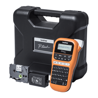 Brother Etiqueteuse portable pour les électriciens-Livrée avec mallette et adaptateur secteur 12M