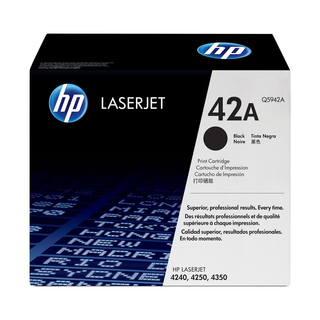 [Q5942A] HP 42A Black LaserJet Toner CartridgeHP LJ 4250/4350/4240 Black Crtg