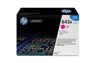 HP 643A Magenta LaserJet Toner CartridgeHP CLJ 4700 Magenta Crtg