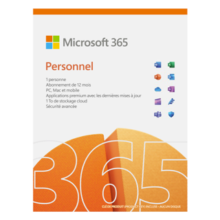 [QQ2-01735] Microsoft M365 Personal French Subscr 1YR Africa Only Media less P10