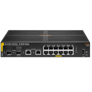 [R8N89A] HP Aruba 6000 12G Class4 PoE 2G/2SFP 139W Switch 36M