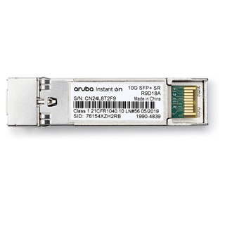 [R9D18A] HP Aruba Instant On 10G SFP+ LC SR 300m MMF Transceiver 36M