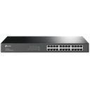 TP-Link Tplink 24-port Gigabit Switch, 24 10/100/1000M RJ45 ports,1U 19-inch rack-mountable steel case