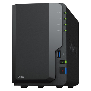 [DS223] Synology DiskStation 2Bay Realtek RTD1619B 4cores 2GB 1xRJ45 24M