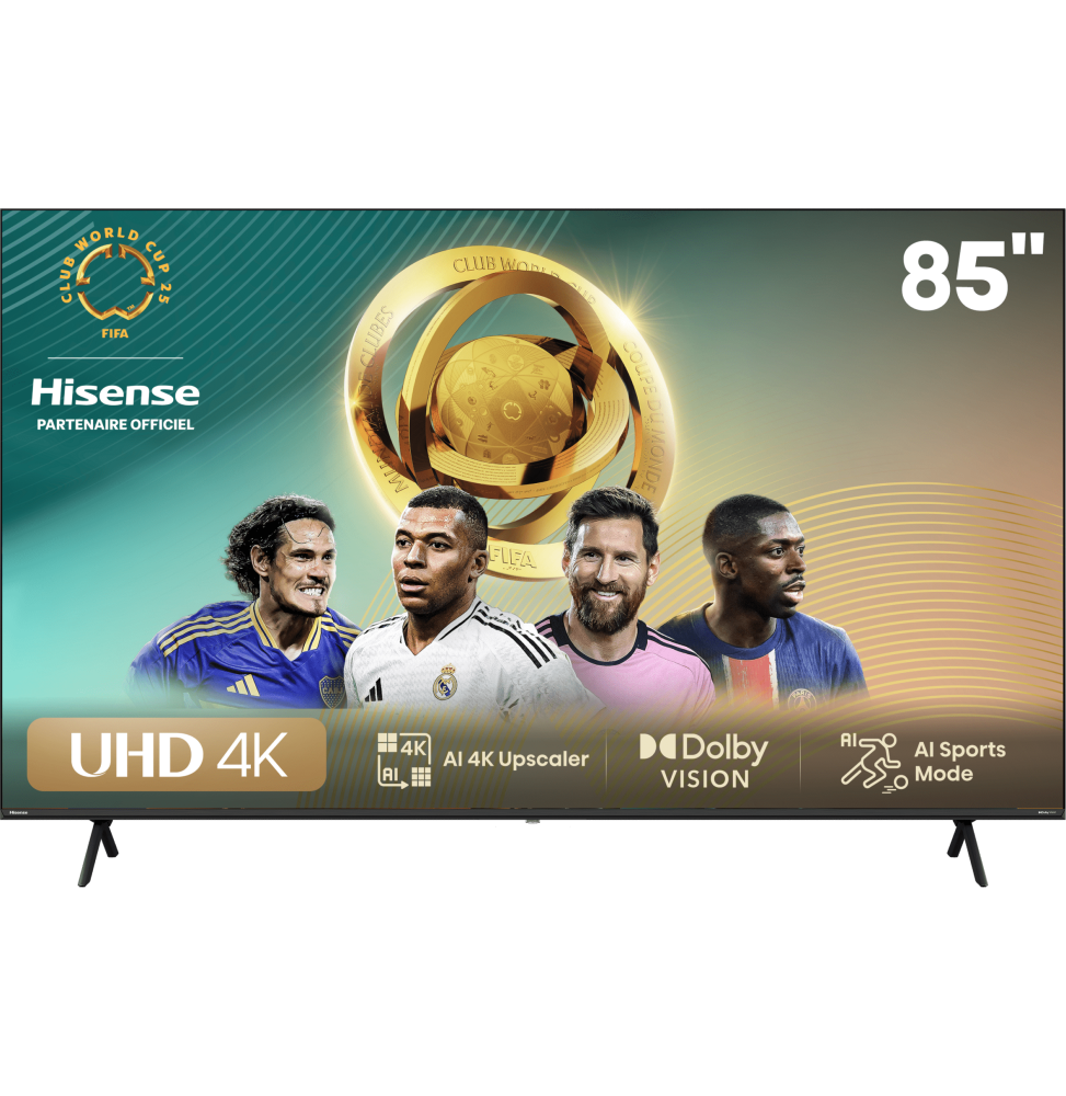 [HIS85A6N] Hisense Smart TV 4K 85'' 24 Mois