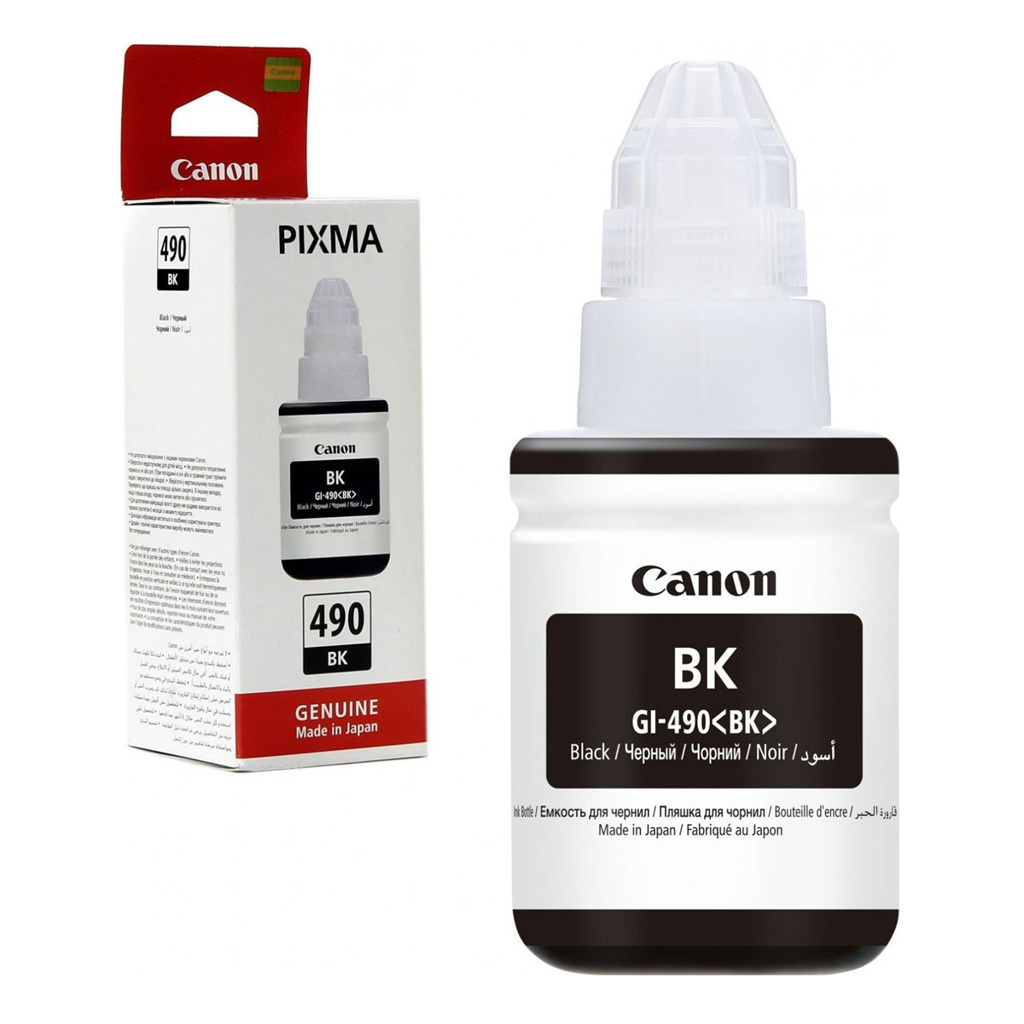 [0663C001AA] Canon INK GI-490 BK EMB