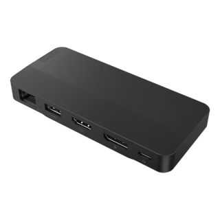 [40B90100EU] LENOVO Lenovo USB-C Dual Display Travel Dock (w/ adapter)