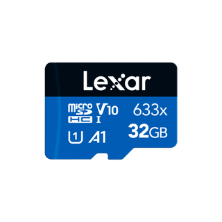 LEXAR CARTE SD MS633X 32GB High-Performance 633x microSDHC™ UHS-I without adapter,up to 100MB 12 M