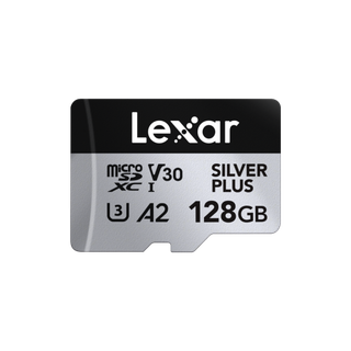[LMSSIPL128G-BNANG] LEXAR CARTE SD MS Silver Plus 128GB Professional SILVER PLUS microSDXC™ UHS-I cards,up to 205MB 12M