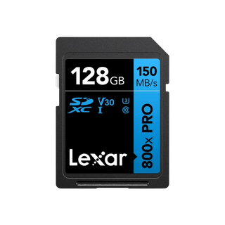 [LSD0800P128G-BNNNG] LEXAR CARTE SD SD800P 128GB Professional 800x PRO SDXC™ UHS-I cards,up to 150MB/s read 45MB/s wr 12M