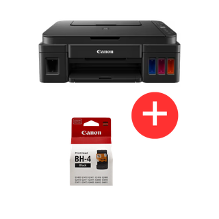 Promo Canon Ink tank PIXMA G3410 MFP 3en1 Réseau Wifi Black 9ppm/color 5ppm A4 24M+ PRINTHEAD BLACK