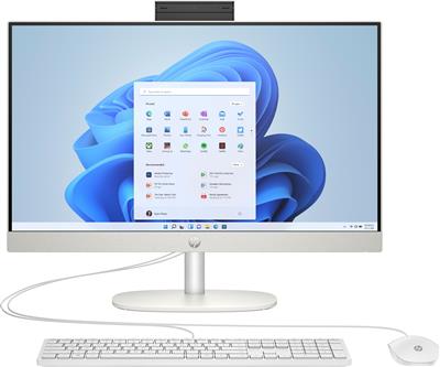 HP 24-cr0024nk Intel  Core  i7 i7-1355U 60.5 cm (23.8'') 1920 x 1080 pixels All-in-One PC Wi-Fi 5 (802.11ac) White