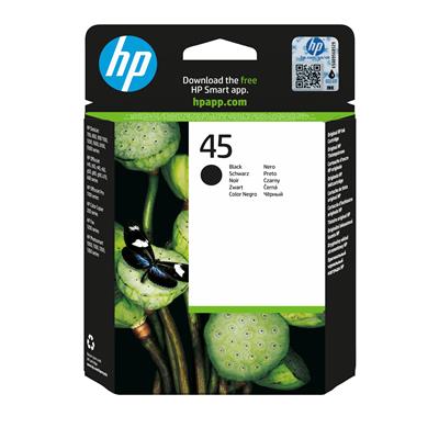 [51645AE] HP 45 Original Black 1 pc(s)
