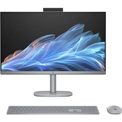 [B63G7EA] HP OmniStudio X 27-cs0004nk Intel Core Ultra 7 155H 68.6 cm (27'') 1920 x 1080 pixels Touchscreen All-in-One PC 16 GB 512 GB SSD Windows 11 Home in S mode Wi-Fi 6E (802.11ax) Silver