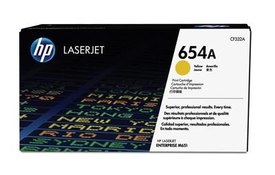 HP 654A Original Yellow 1 pc(s)