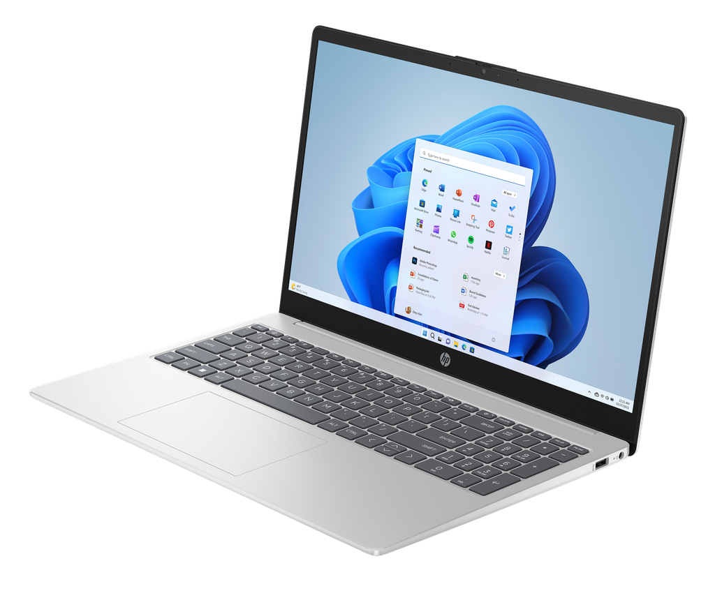 [D3PP2EA] HP D3PP2EA laptop Intel Core Ultra 5 225U 39.6 cm (15.6'') Full HD 24 GB DDR5-SDRAM 512 GB SSD Wi-Fi 6 (802.11ax) Windows 11 Home AI PC Silver