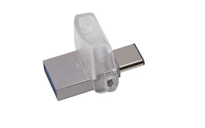 [DTDUO3CG3/64GB] Kingston Technology DataTraveler microDuo 3C 64GB USB flash drive USB Type-A / USB Type-C 3.2 Gen 1 (3.1 Gen 1) Purple