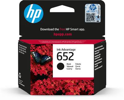 [F6V25AE#BHL] HP 652 Original Black