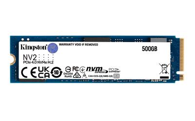 [SNV2S/500G] Kingston Technology NV2 M.2 500 GB PCI Express 4.0 NVMe