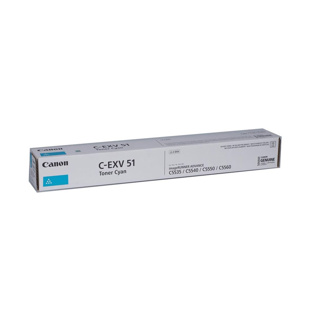 [0482C002AB] Canon Toner CYAN pour C55XX-EXV51 Yield:60,000 pages 1M