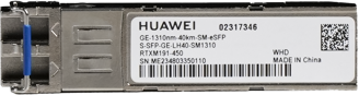 [2317346] Huawei Optical Transceiver,eSFP,GE,Single-mode Module(1310nm,40km,LC)