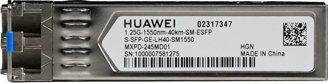 [2317347] Huawei Optical Transceiver,eSFP,GE,Single-mode Module(1550nm,40km,LC)