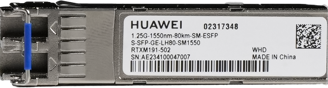 [2317348] Huawei Optical Transceiver,eSFP,GE,Single-mode Module(1550nm,80km,LC)