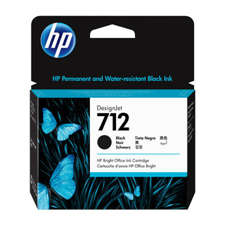 HP 712 80ml Black Ink Cartridge T630/T230